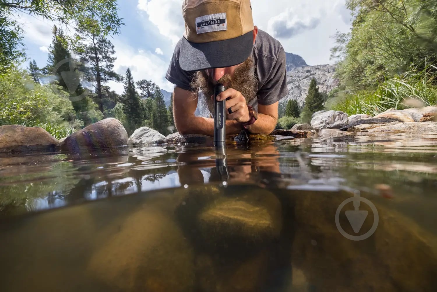 Система питьевая LifeStraw LSW LSPSPMBWW Peak Personal Mountain Blue - фото 11