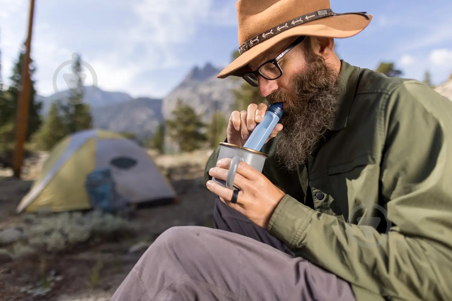 Система питьевая LifeStraw LSW LSPSPMBWW Peak Personal Mountain Blue - фото 10