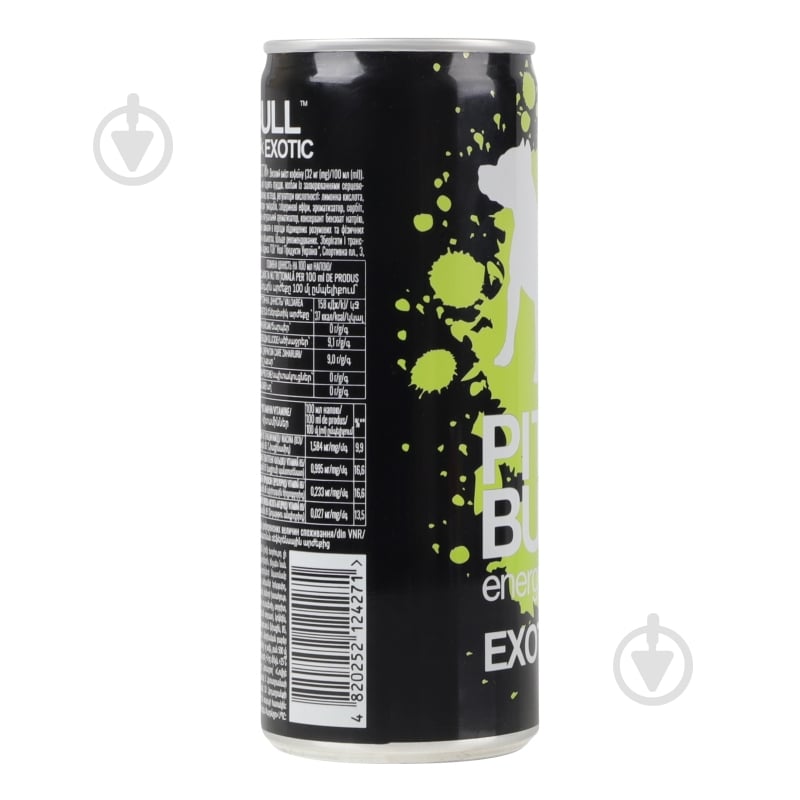 Енергетичний напій Pitbull Exotic 0,25 л - фото 3