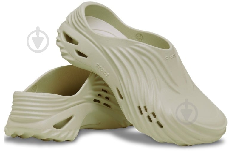 Сабо Crocs Echo Wave 210521-2Y2 р.46-47 бежевый - фото 5