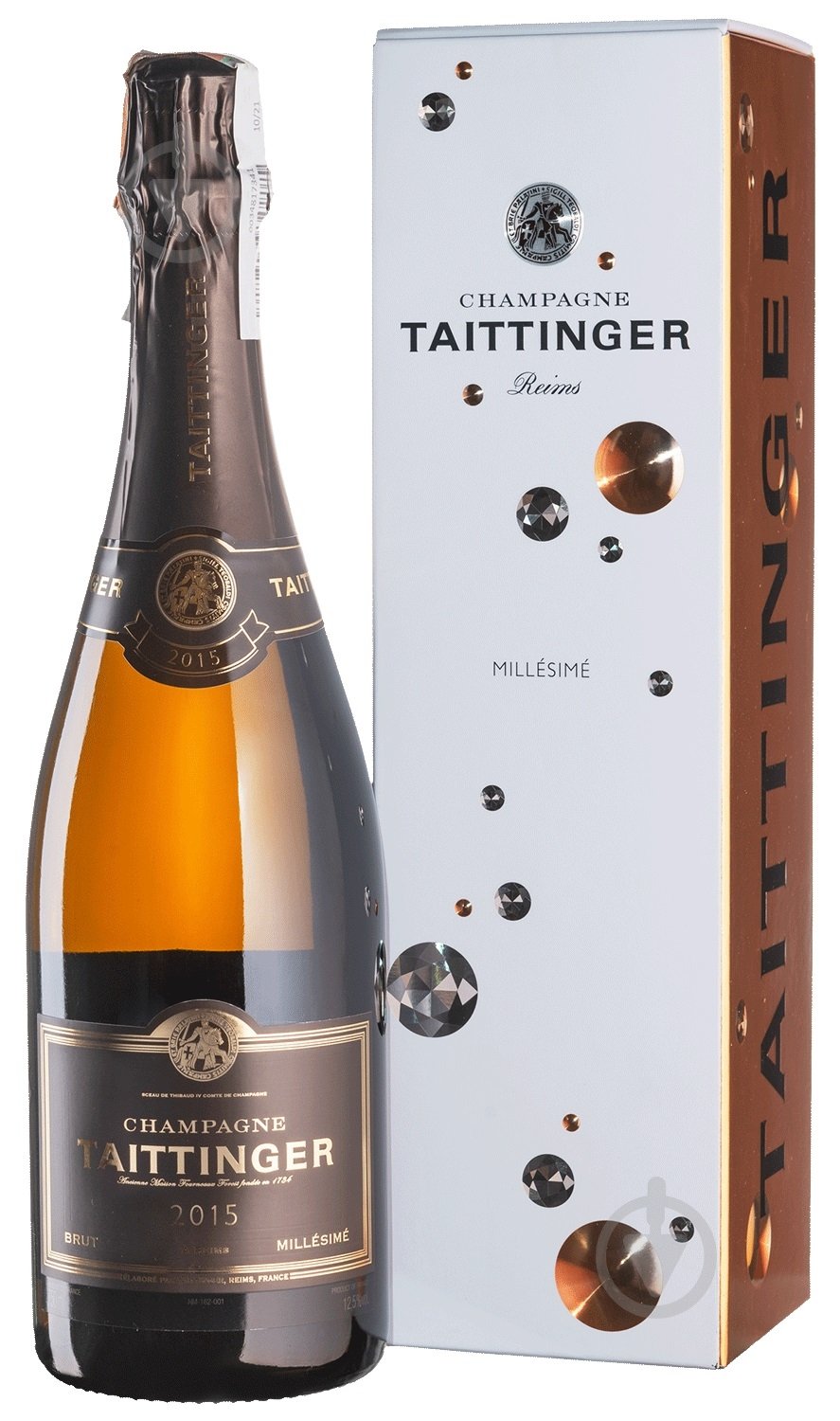 Шампанське Taittinger Brut Millesime брют біле 12.5 % 0,75 л - фото 1 Шампанське Taittinger Brut Millesime брют біле 12.5 % 0,75 л - фото 1