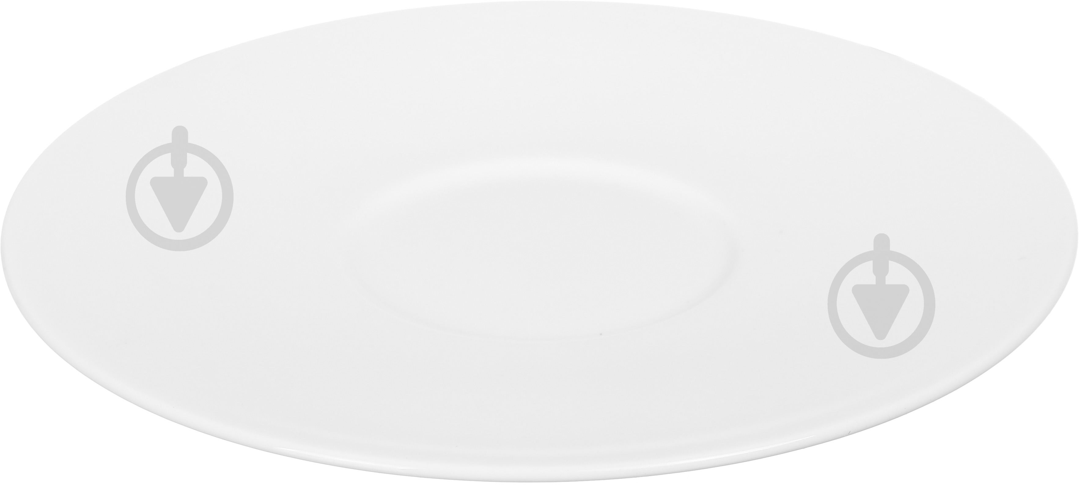 Блюдце Narumi Flat Rim 12 см - фото 2