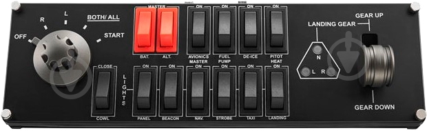 Панель Logitech приборів Flight Switch Panel 945-000012 - фото 1