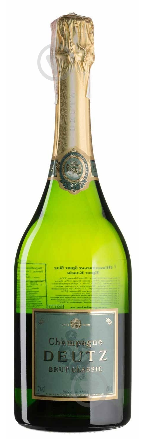 Шампанське Deutz Brut Classic брют біле 12% 0,75 л - фото 1
