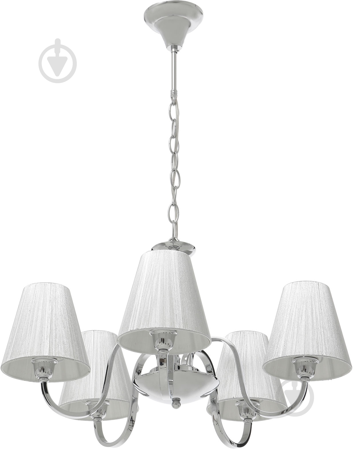 Люстра подвесная Blitz 5xE14 белый 7323-45 - фото 1