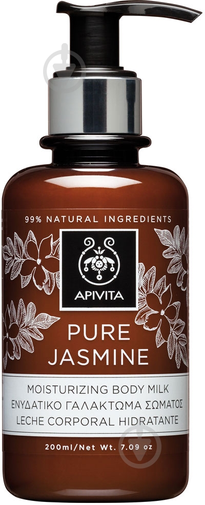 Молочко для тела Apivita Pure jasmine 200 мл - фото 1