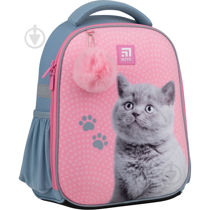 Рюкзак школьный KITE Education Fluffy Cat K22-555S-12 - фото 2