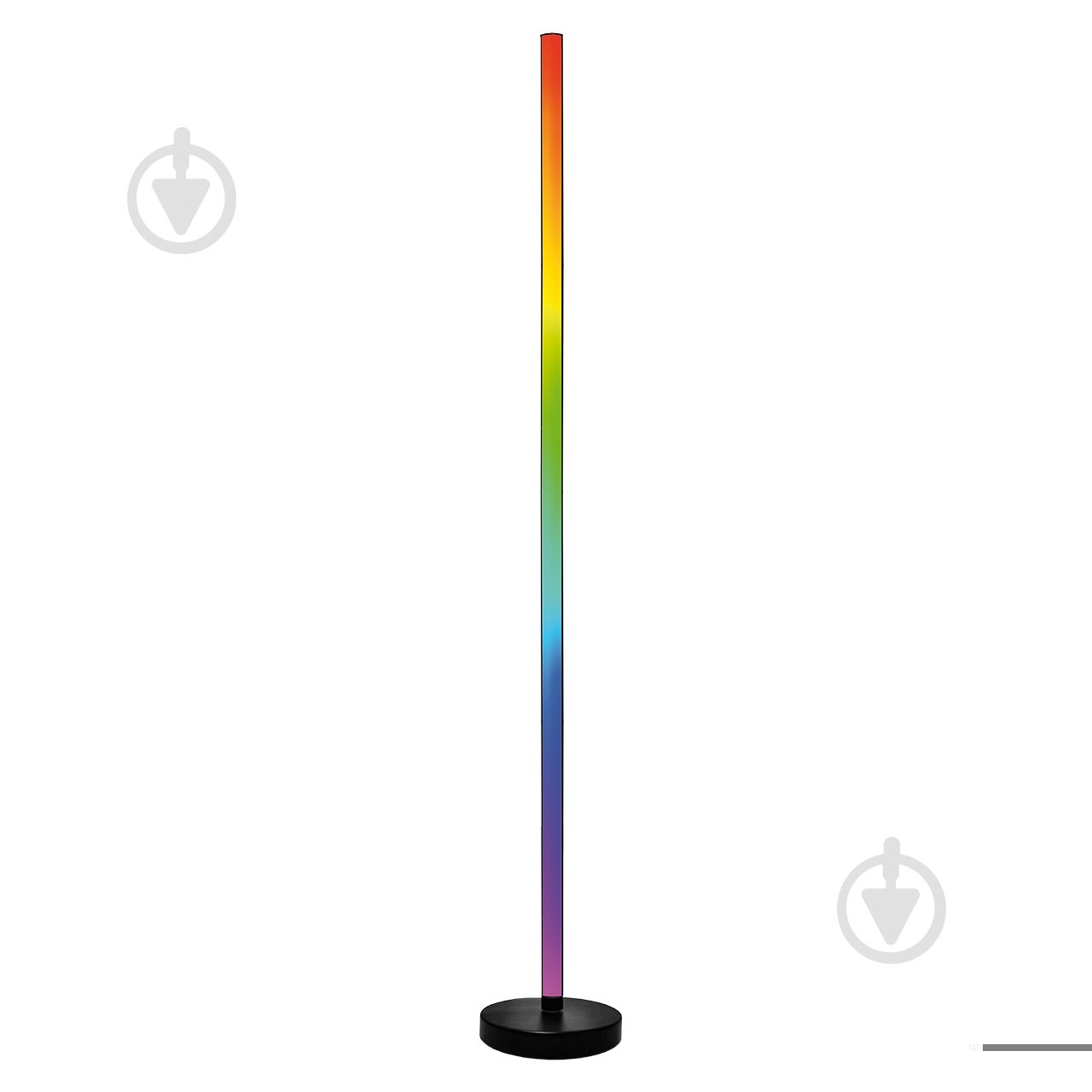 Торшер Eurolamp без цоколя зелений LED-FLD-15W(RGB)B - фото 3