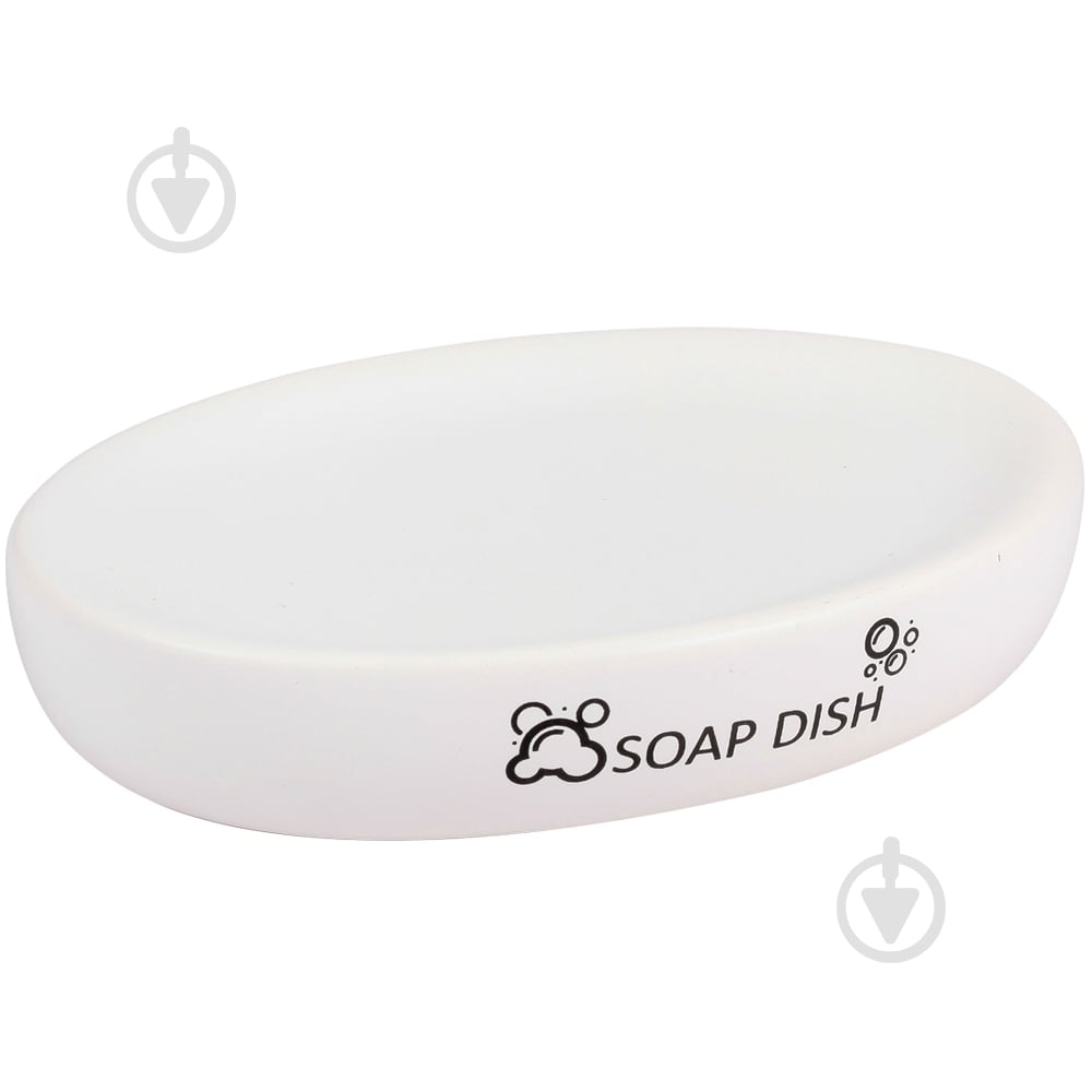 Мыльница Trento Bene White (59118) - фото 1