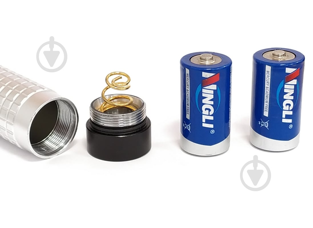 Фонарь Expert light EAX-ALFL009-3WLED серебристый - фото 2 Фонарь Expert light EAX-ALFL009-3WLED серебристый - фото 2