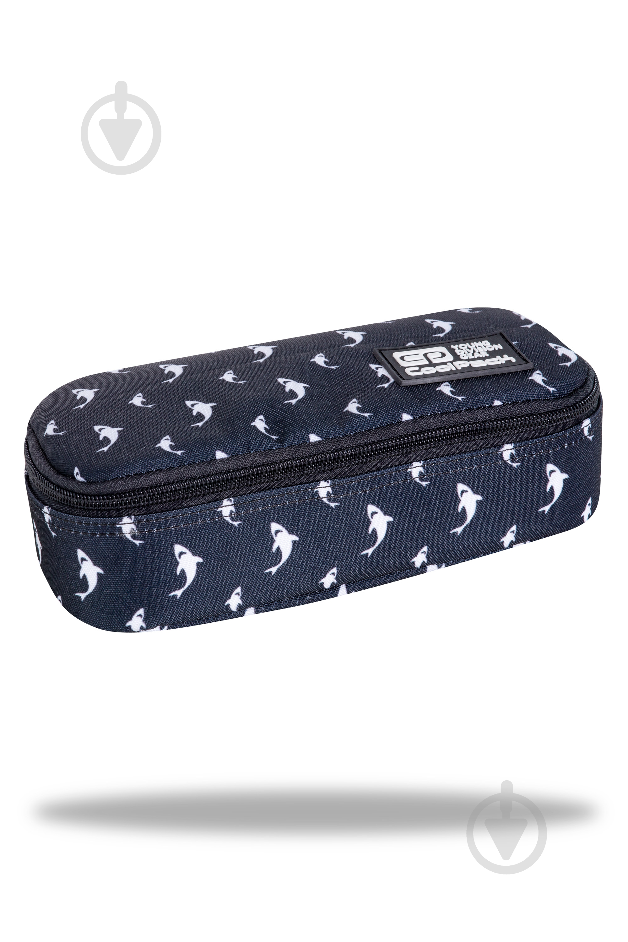 Пенал Campus Sharks CoolPack с принтом - фото 1