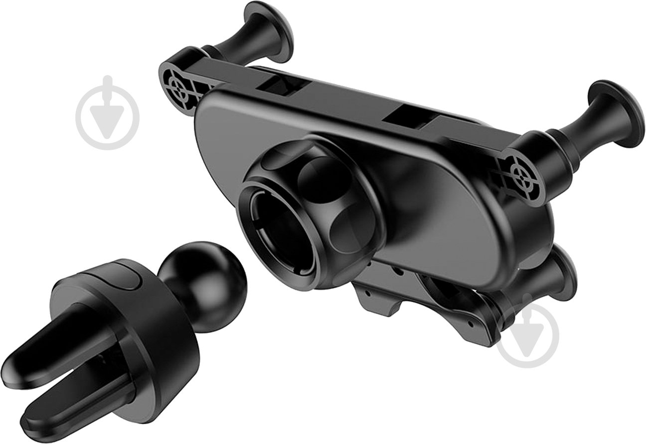 Автодержатель для телефона Gravity car mount ColorWay (CW-CHG11-BK) черный - фото 5