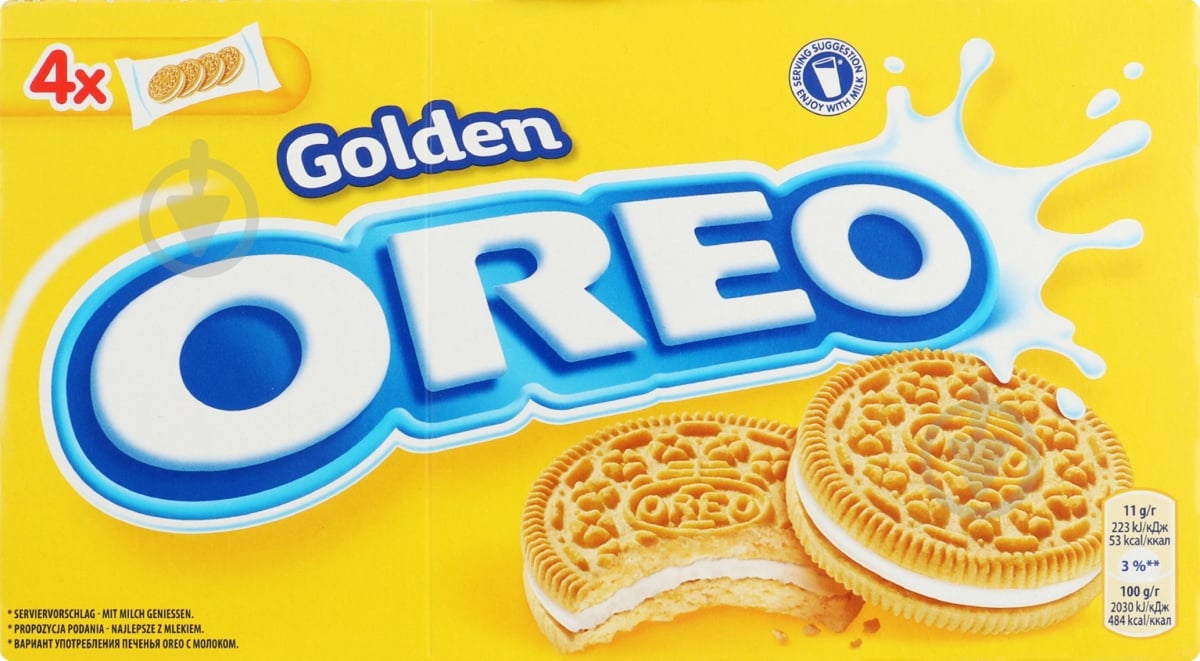 Печенье OREO Golden 176 г - фото 1