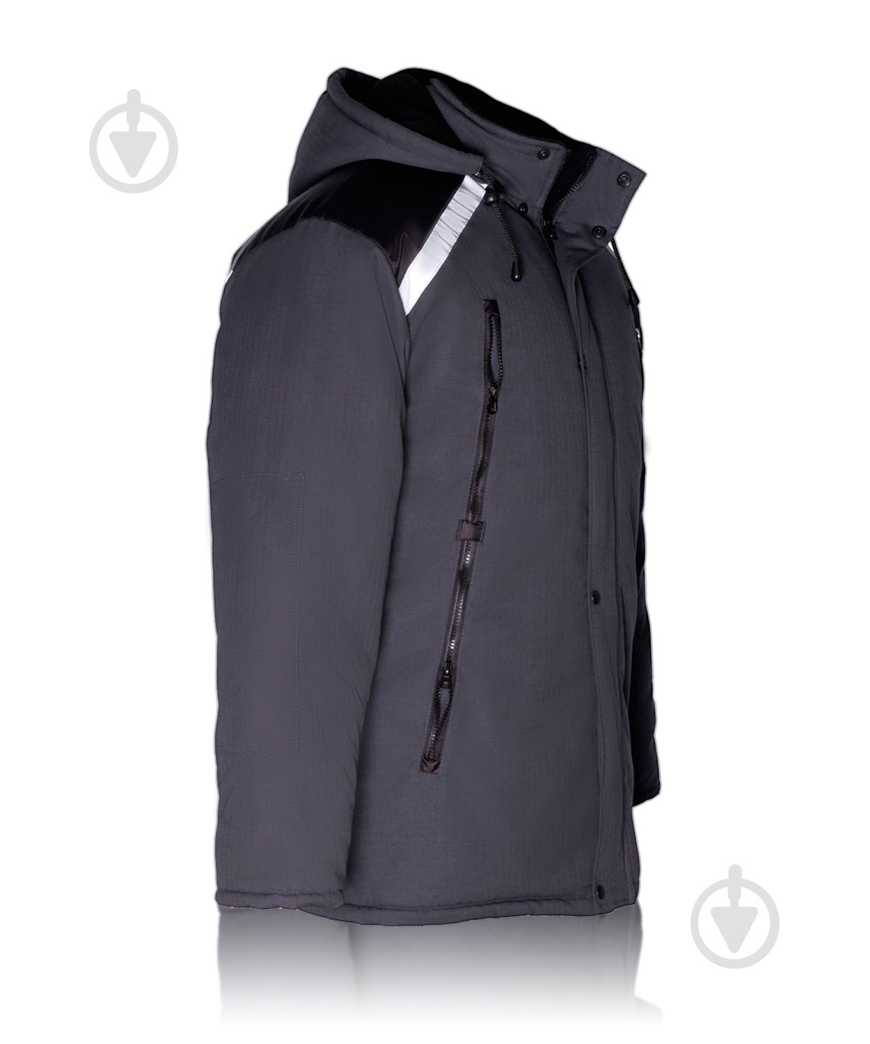 Куртка рабочая Торнадо Фрост р. 48-50 рост 5-6 03100-48-5 темно-серый - фото 3 Куртка рабочая Торнадо Фрост р. 48-50 рост 5-6 03100-48-5 темно-серый - фото 3