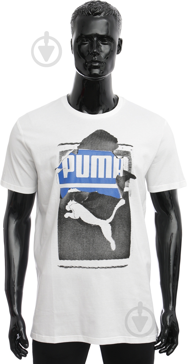 Футболка Puma 57154102 р.XL белый - фото 1