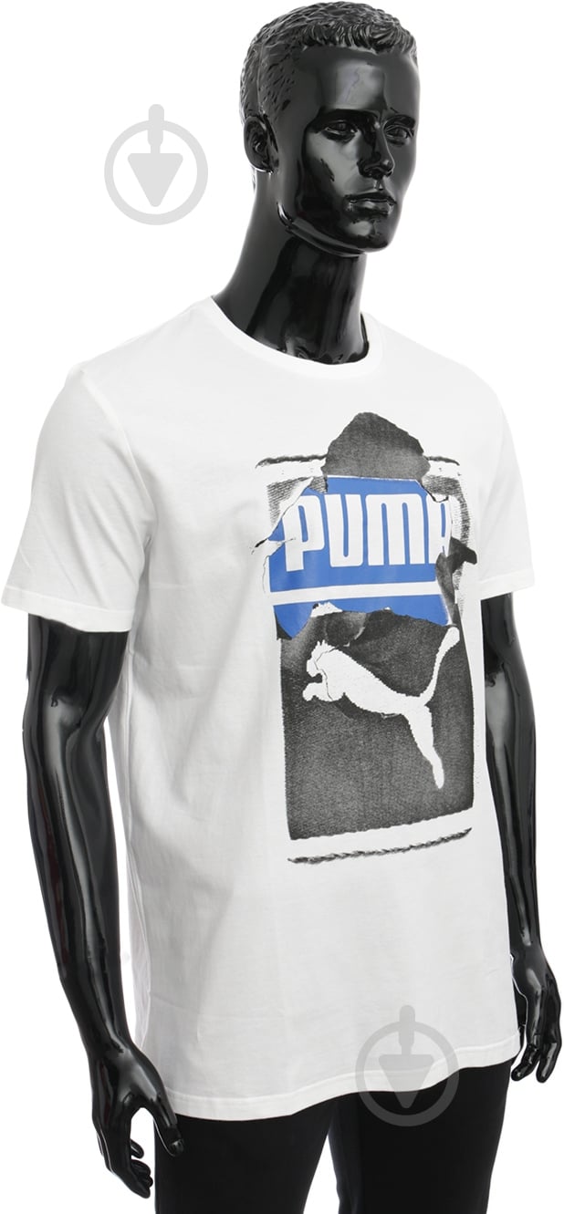 Футболка Puma 57154102 р.XL белый - фото 2