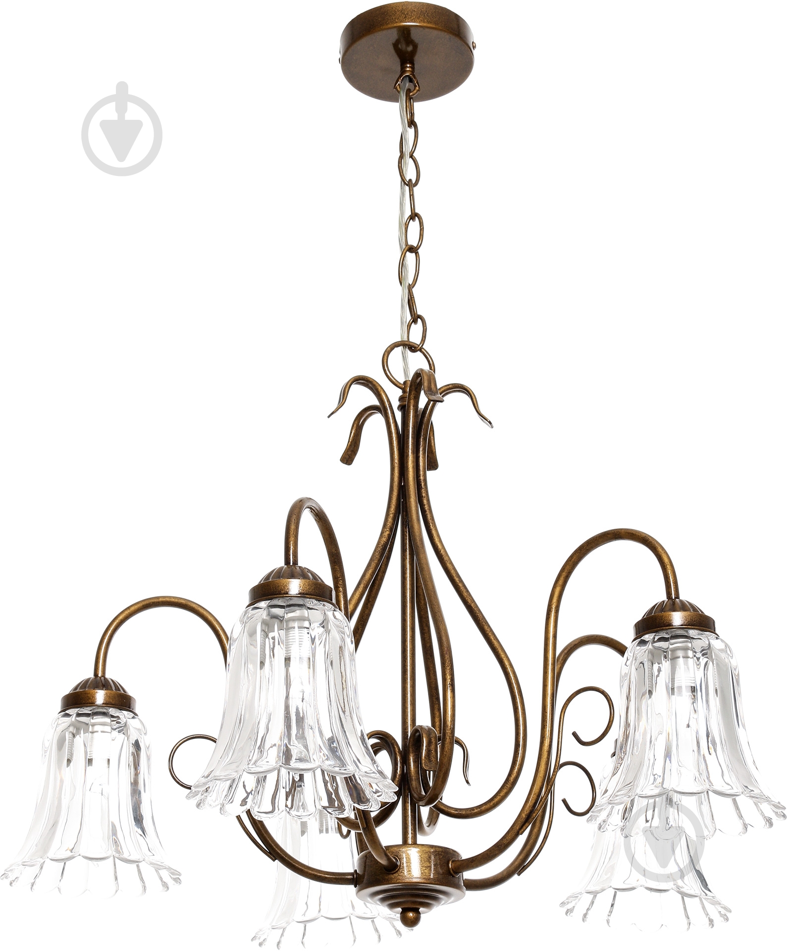 Люстра подвесная Blitz 5xE14 прозрачный 7358-45 - фото 1