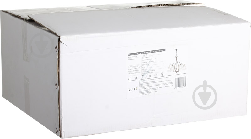 Люстра подвесная Blitz 8xE14 прозрачный 7358-48 - фото 3