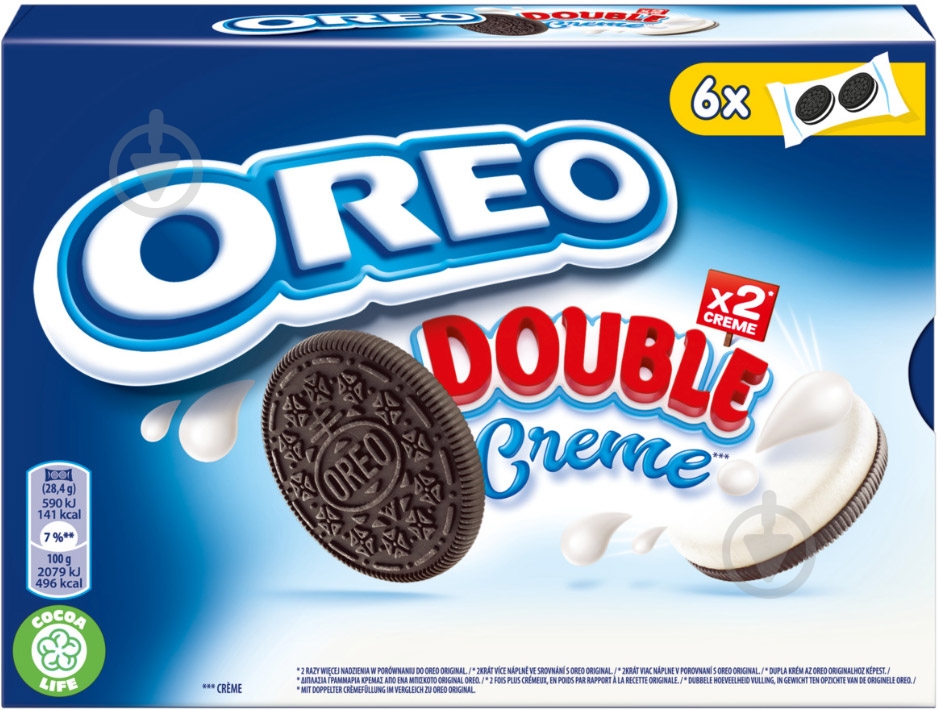 Печенье OREO Double Creme 170 г - фото 1