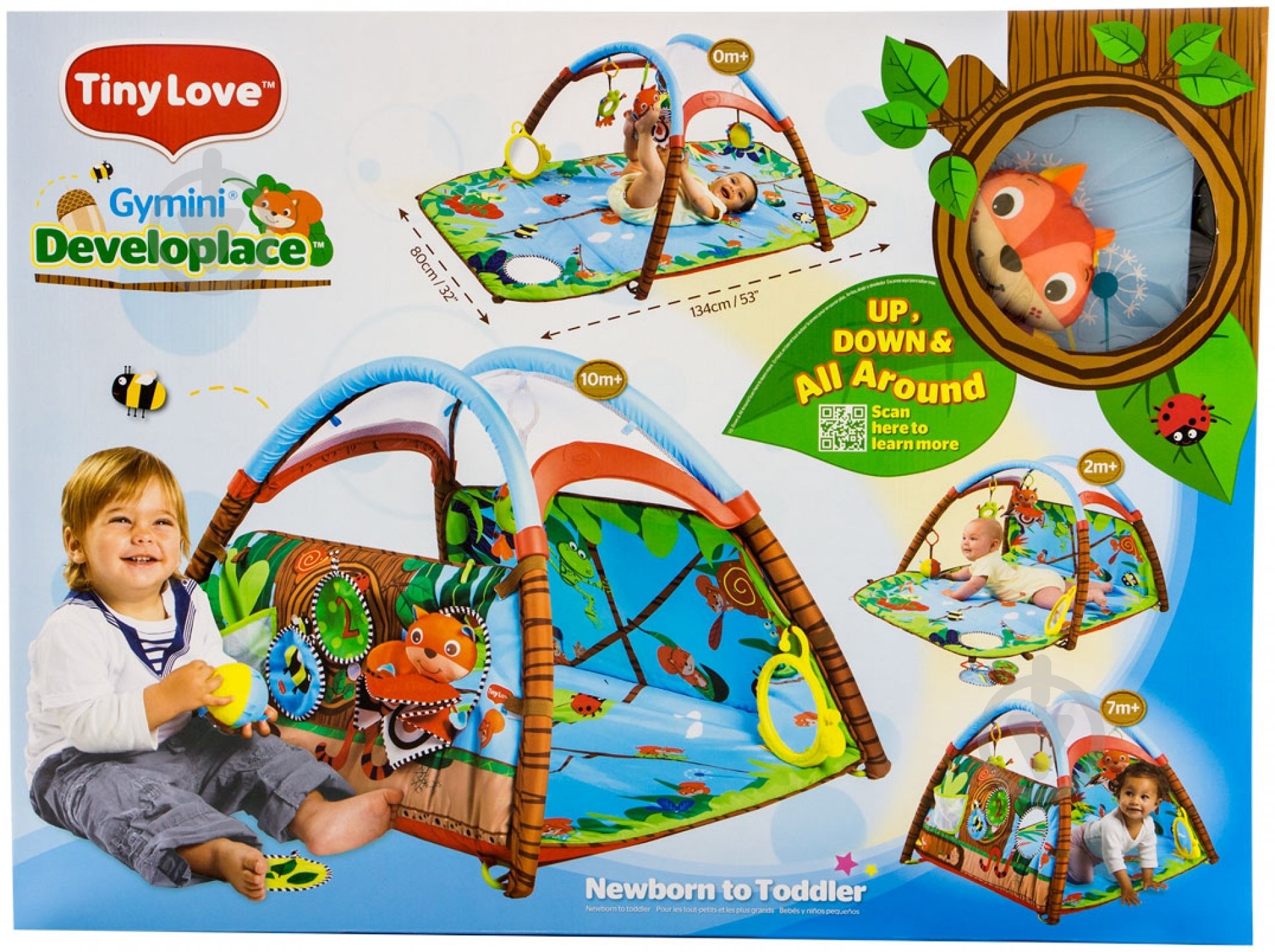 Развивающий коврик Tiny Love Лесной домик 1203306830 - фото 2