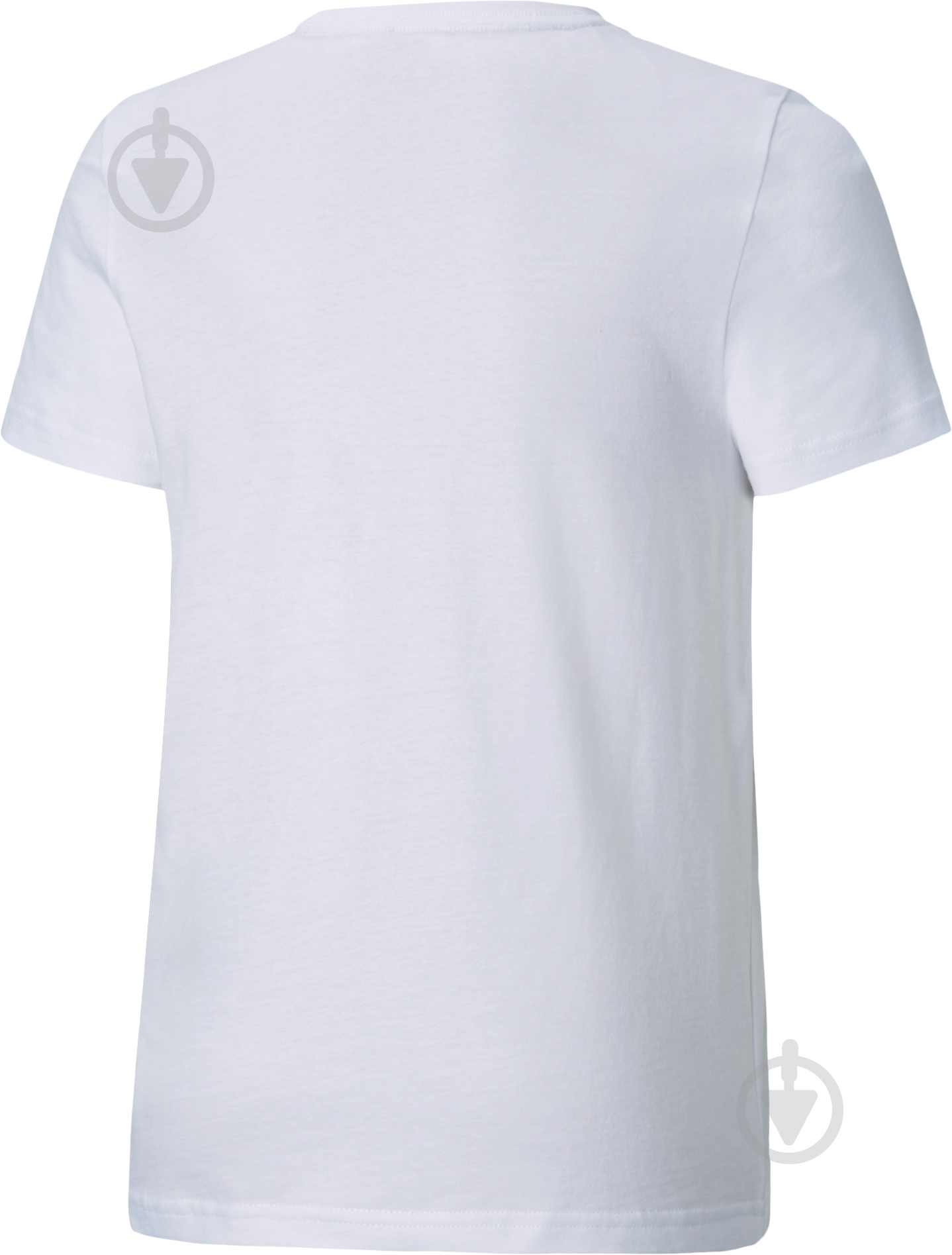 Футболка Puma ESS LOGO TEE B 58696002 р.104 белый - фото 2