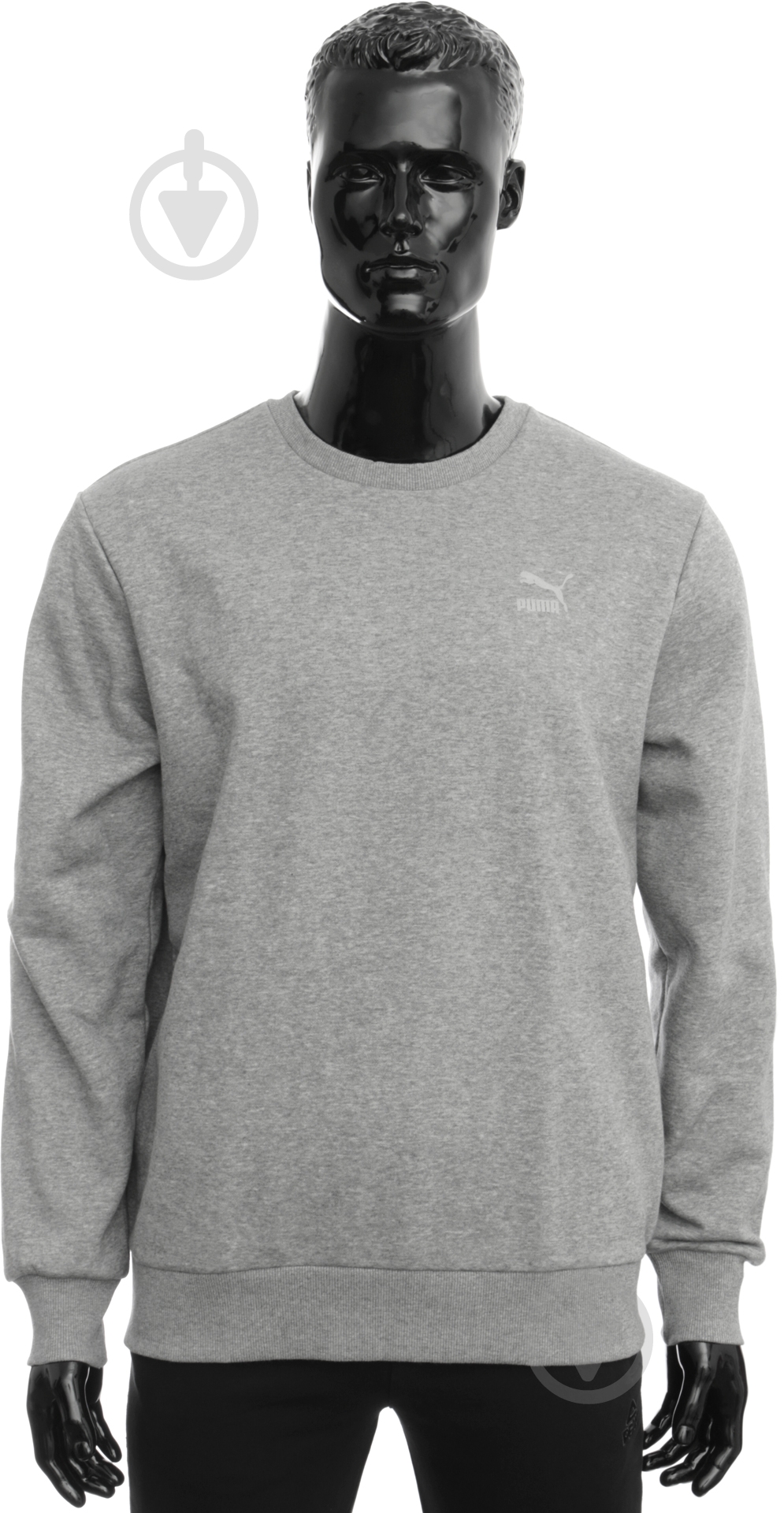 Світшот Puma Evo Core Crew FL 57162303 р. XL сірий - фото 1 Світшот Puma Evo Core Crew FL 57162303 р. XL сірий - фото 1
