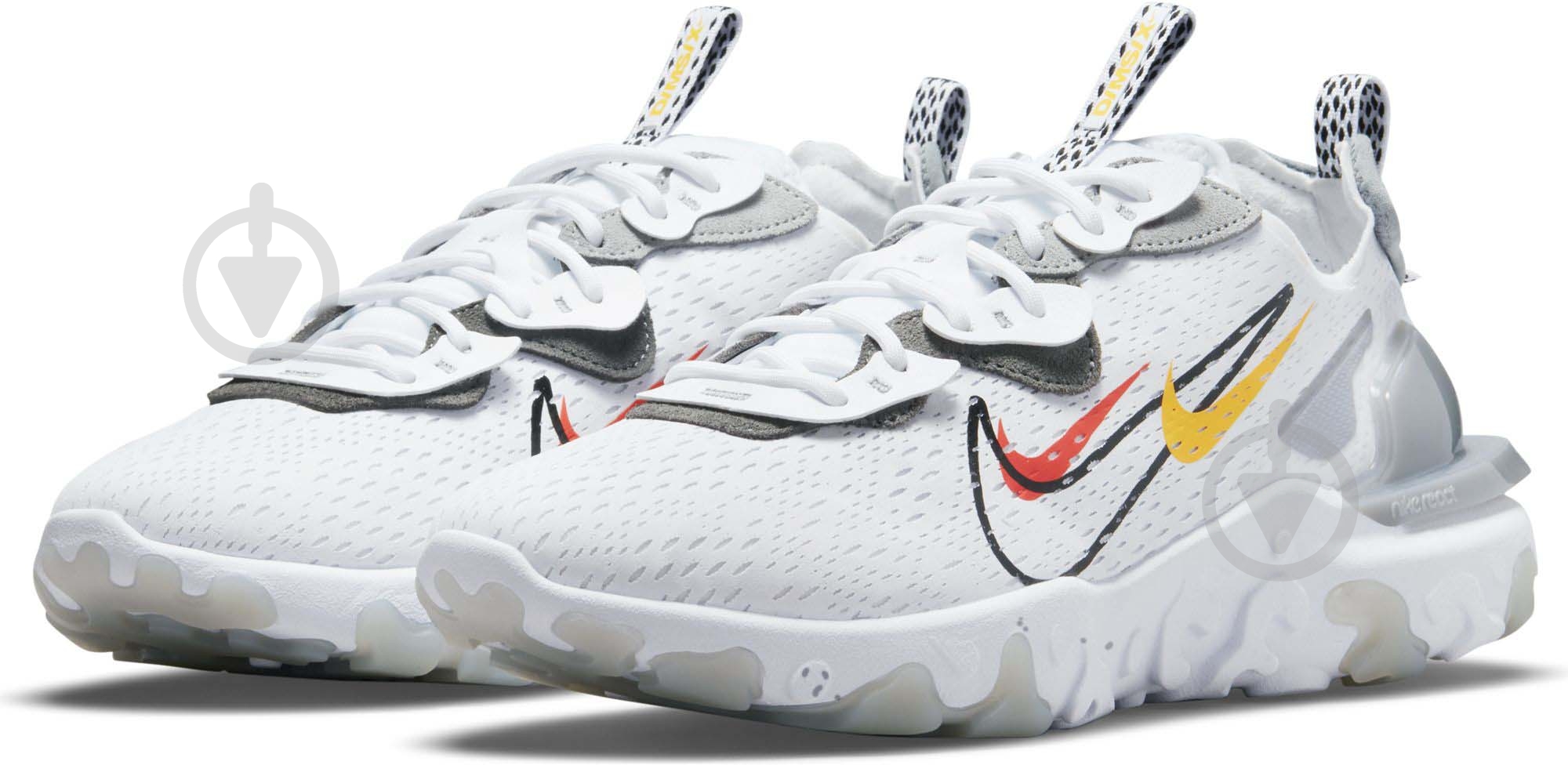 Кроссовки мужские Nike React Vision DM9095-101 р.42,5 белые - фото 1