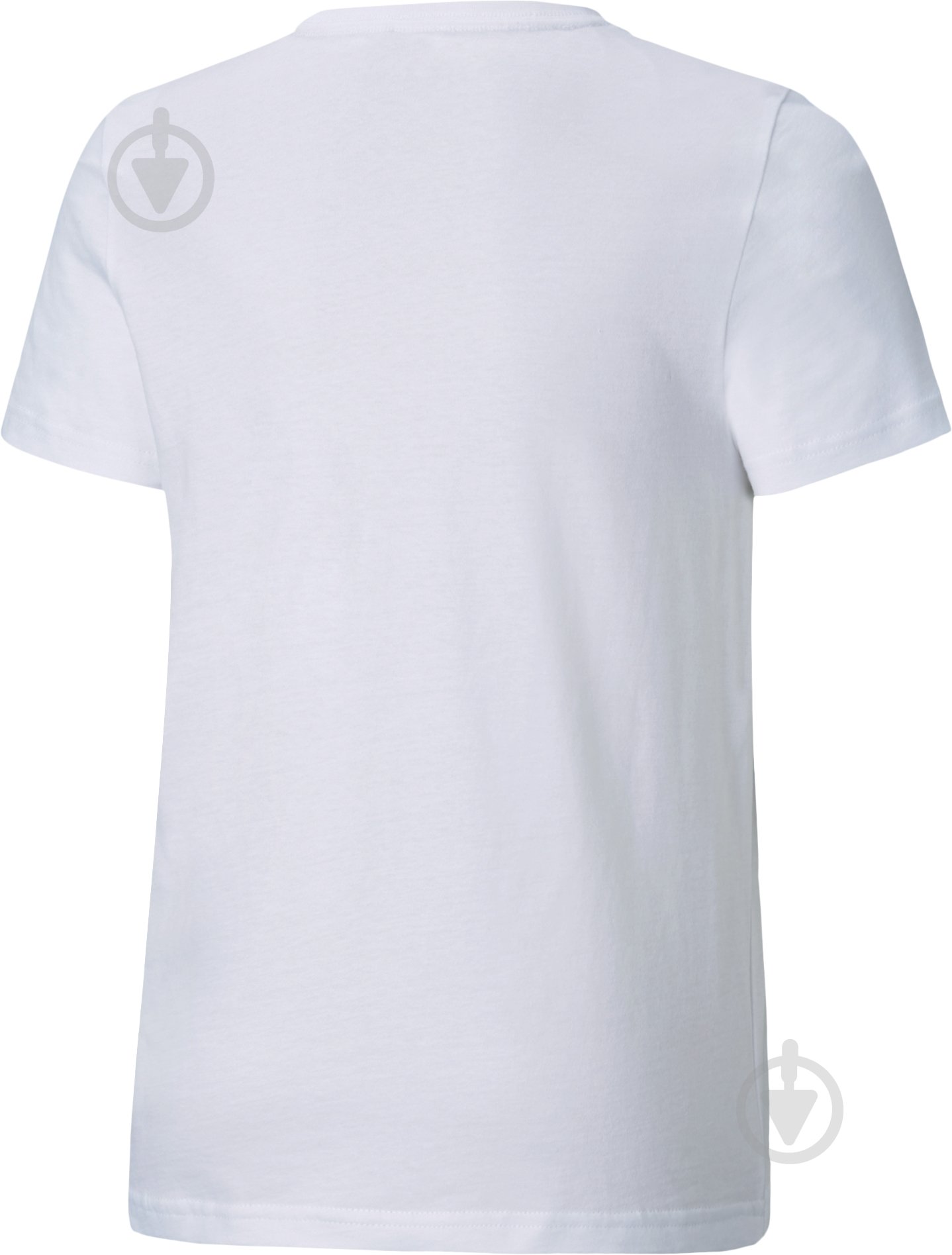 Футболка Puma ESS LOGO TEE B 58696002 р.110 белый - фото 2