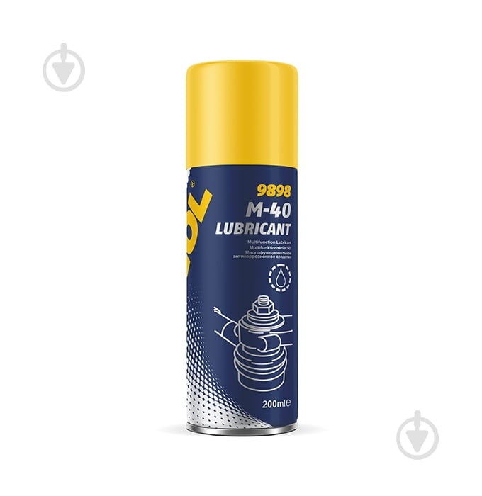 Смазка универсальная Mannol 9898 M-40 Lubricant 200 мл - фото 1
