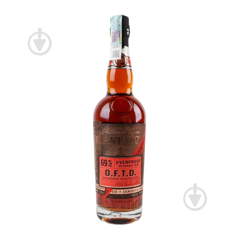 Ром Plantation Overproof 69% (3460410530493) 0,7 л - фото 8