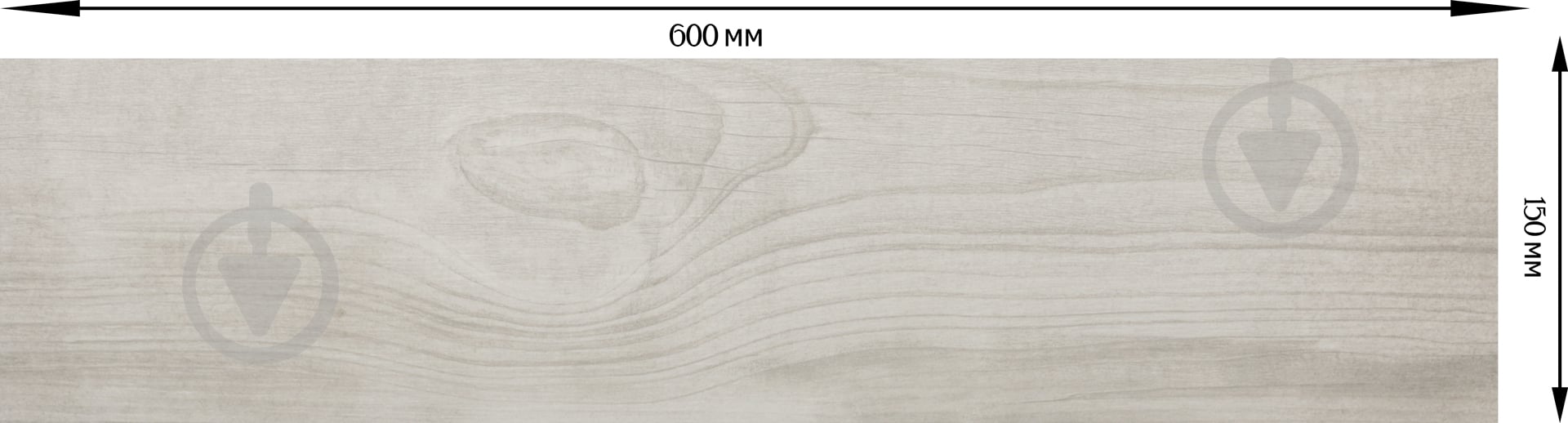 Плитка Toscana White F PR NR Mat 2 сорт 15x60 см - фото 3