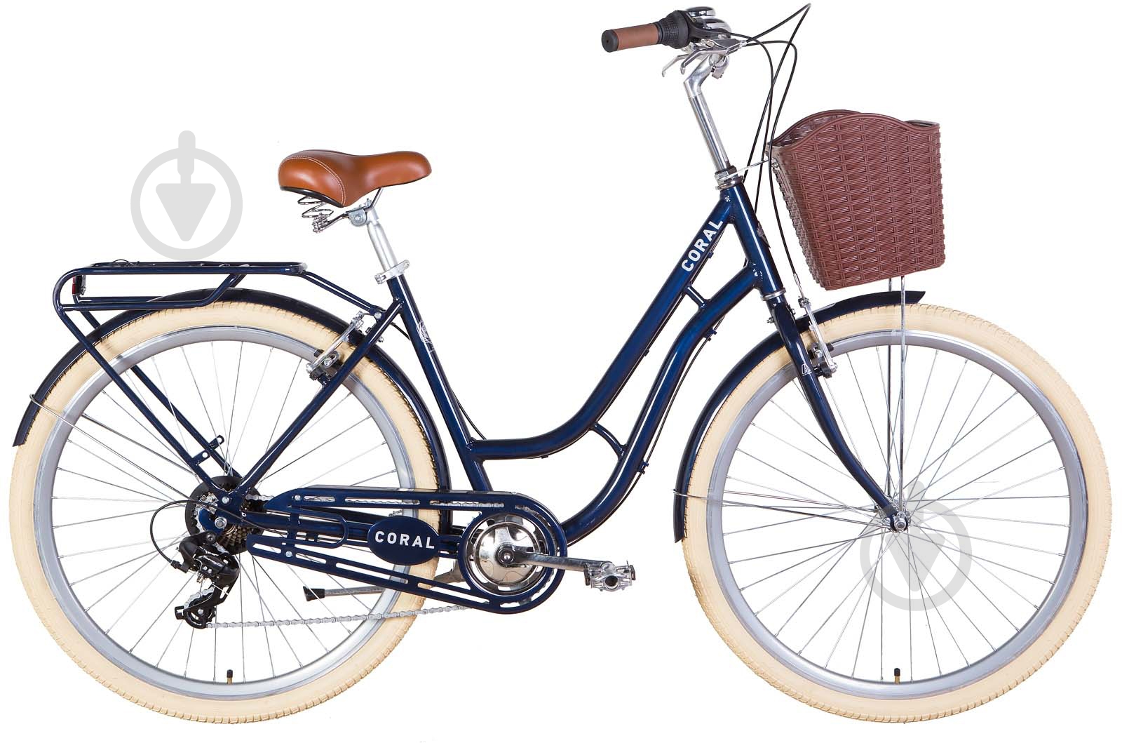 Велосипед Dorozhnik 28" 19"(48 см) CORAL OPS-D-28-297 темно-синій - фото 1