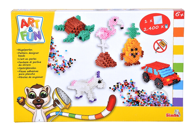 Термомозаика Simba Art&Fun 3D 2400 элементов 6376030 - фото 1
