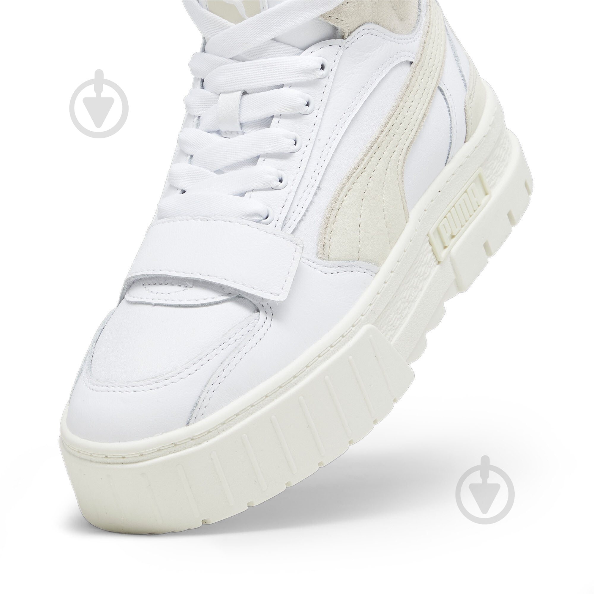Кроссовки женские демисезонные Puma MAYZE MID PRM WNS 39308301 р.39 бежевые - фото 5