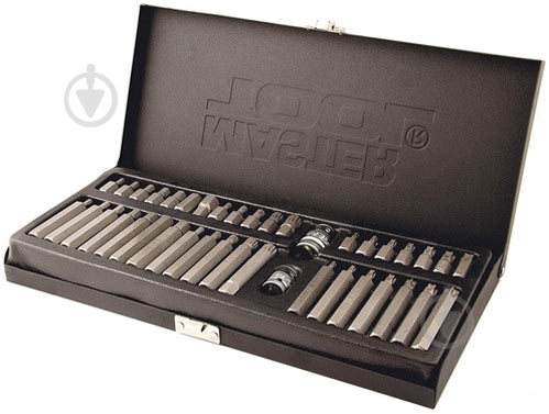 Набір насадок MasterTool TORX HEX SPLINE 40 шт. 78-1240 - фото 2