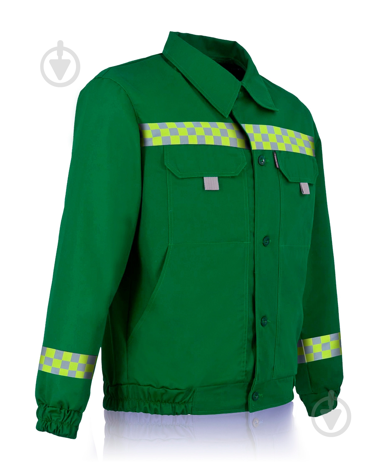 Куртка рабочая Торнадо Сервис 2 р. 48-50 рост 5-6 01051-01к-48-5 зеленый - фото 2