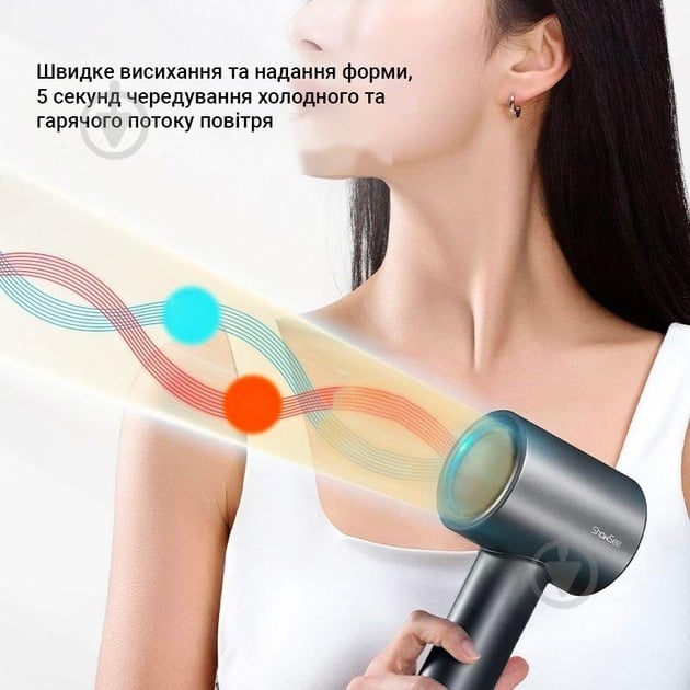 Фен ShowSee A18 Black (A18-GY) EU - фото 5 Фен ShowSee A18 Black (A18-GY) EU - фото 5