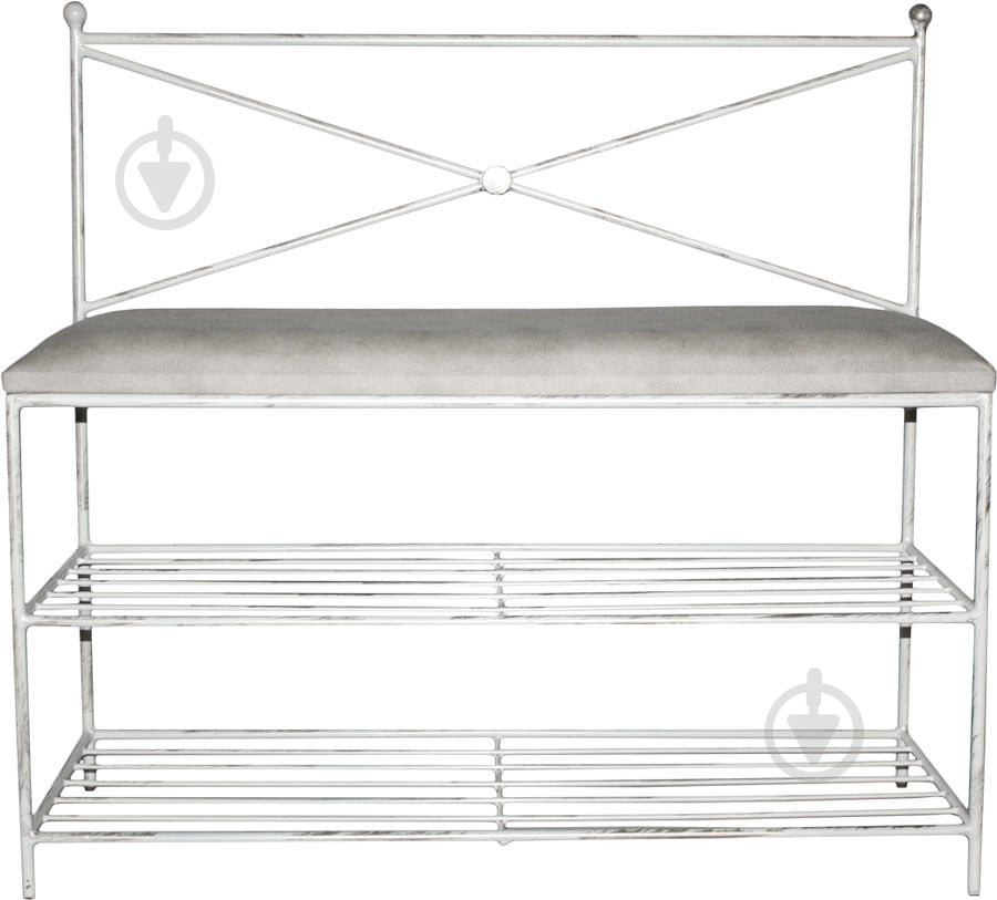 Банкетка Метал Арт Марс серый - фото 1