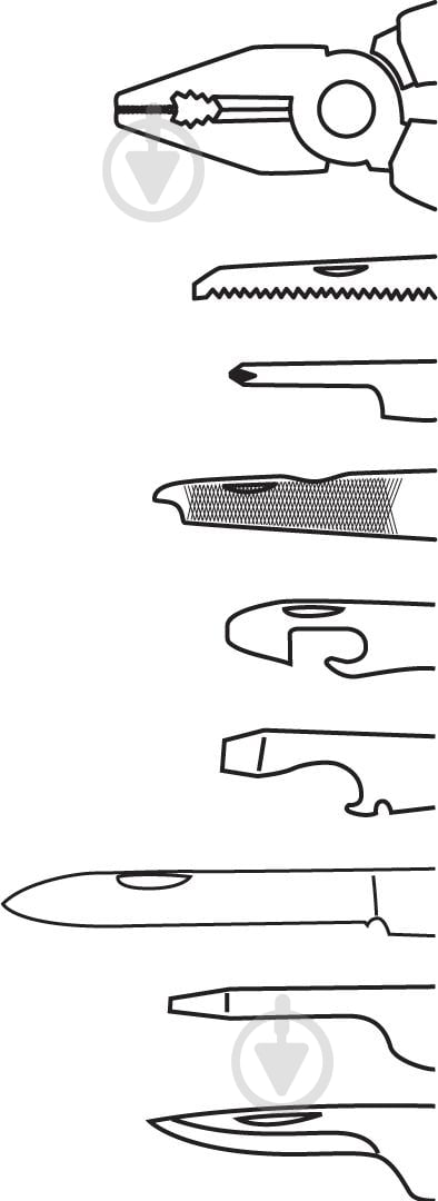 Мультитул NEO tools 10 елементів 01-027 - фото 4