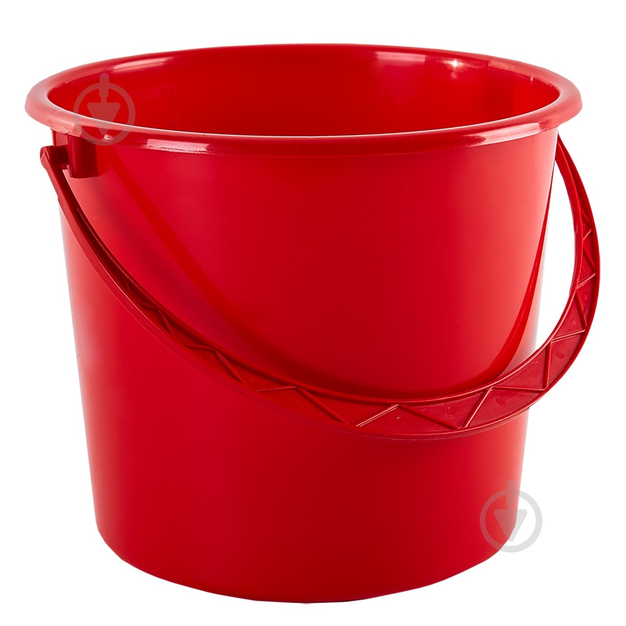 Відро звичайне Алеана кругле 10 л червоний - фото 1
