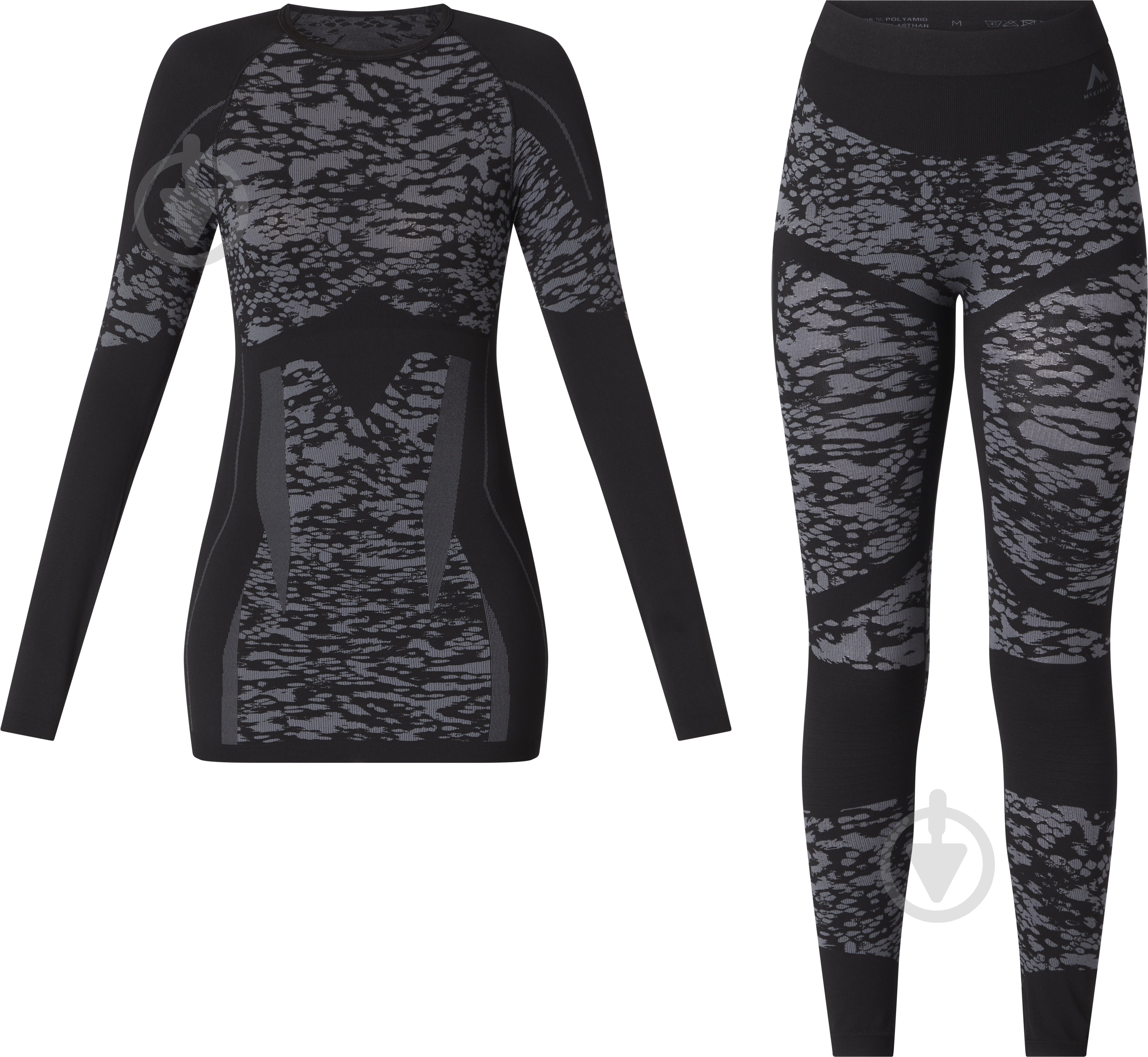 Комплект термобелья McKinley SET Yalata wms/Yadina wms 280848-907915 р.L черный - фото 2