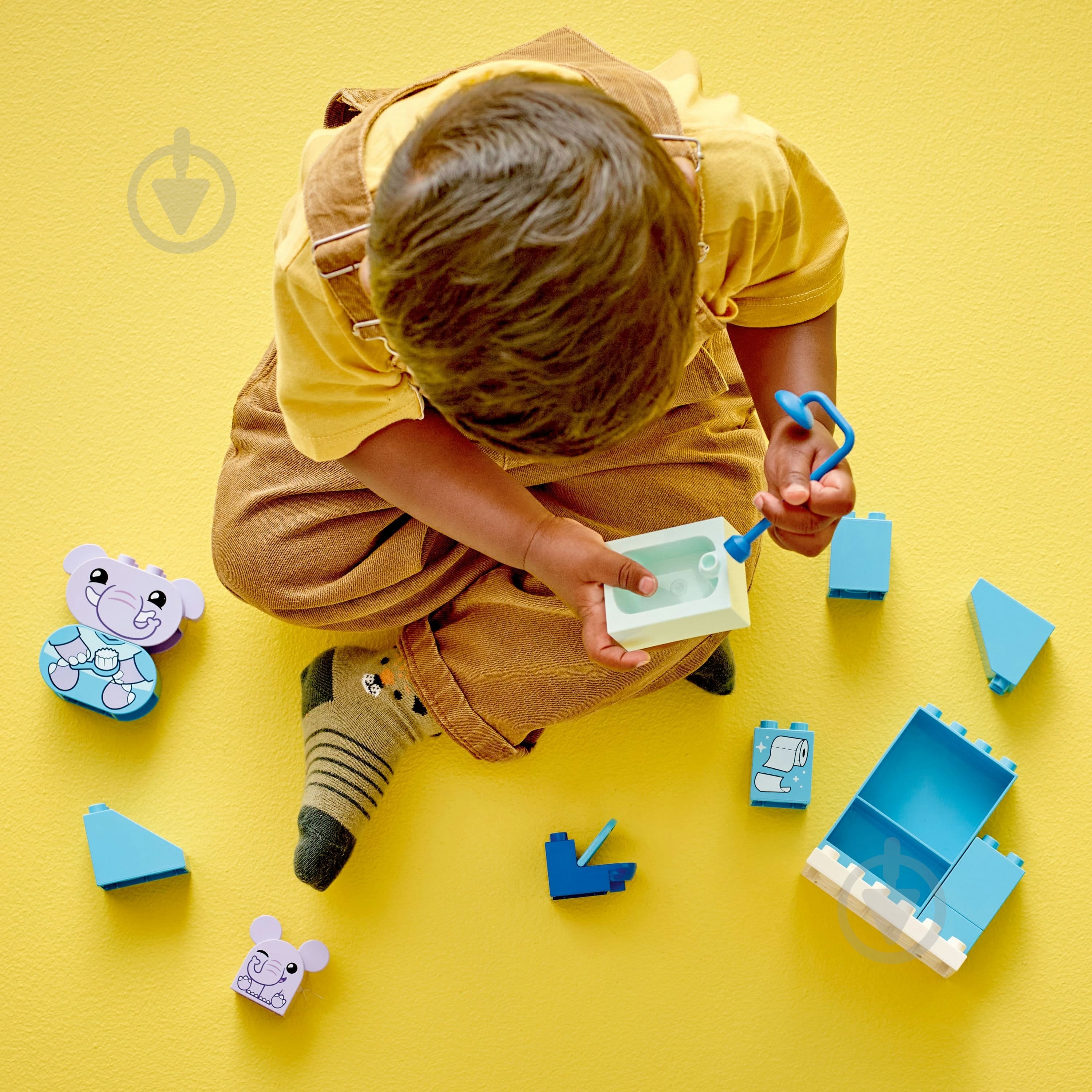 Конструктор LEGO DUPLO Повседневные процедуры: Время принимать ванну 10413 - фото 4 Конструктор LEGO DUPLO Повседневные процедуры: Время принимать ванну 10413 - фото 4