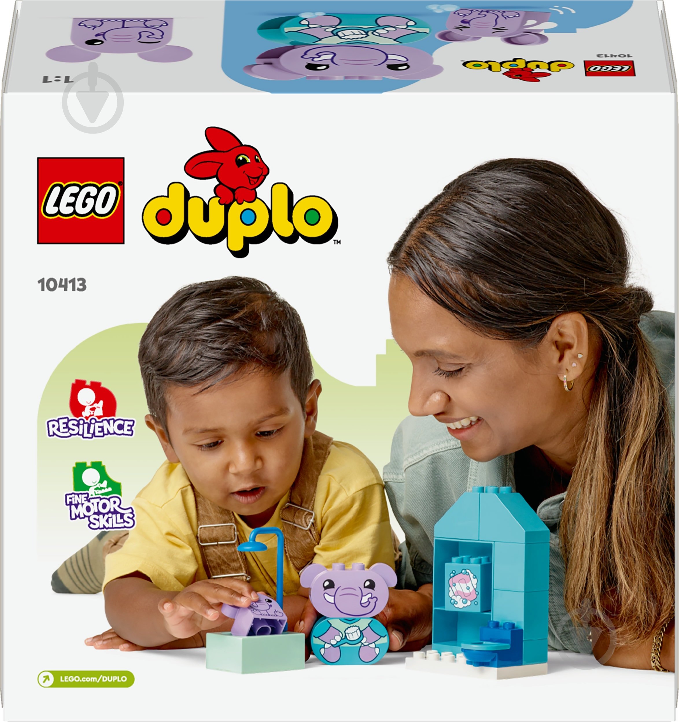 Конструктор LEGO DUPLO Повседневные процедуры: Время принимать ванну 10413 - фото 2 Конструктор LEGO DUPLO Повседневные процедуры: Время принимать ванну 10413 - фото 2