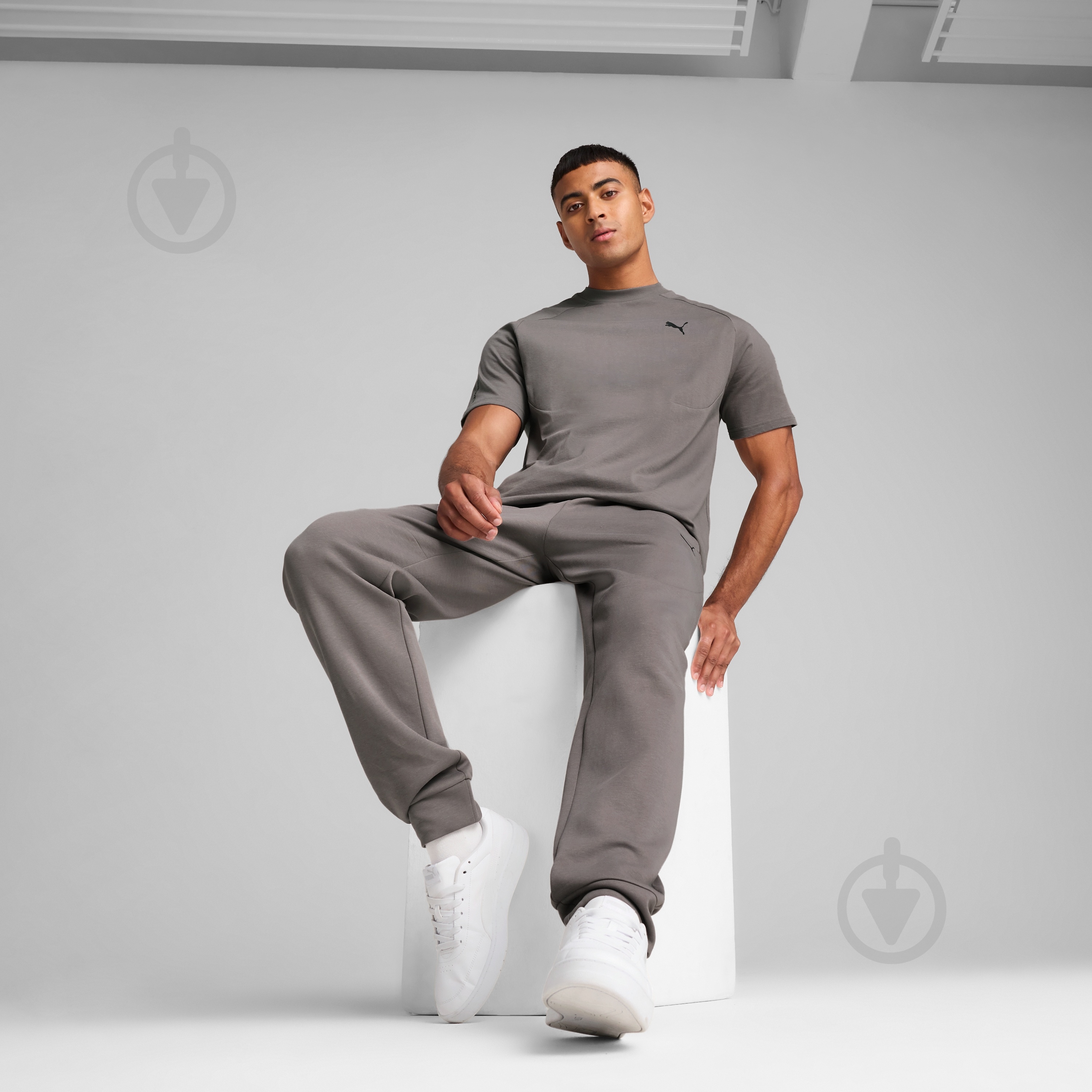 Брюки Puma PUMATECH Pants DK cl 68460179 р. S серый - фото 5