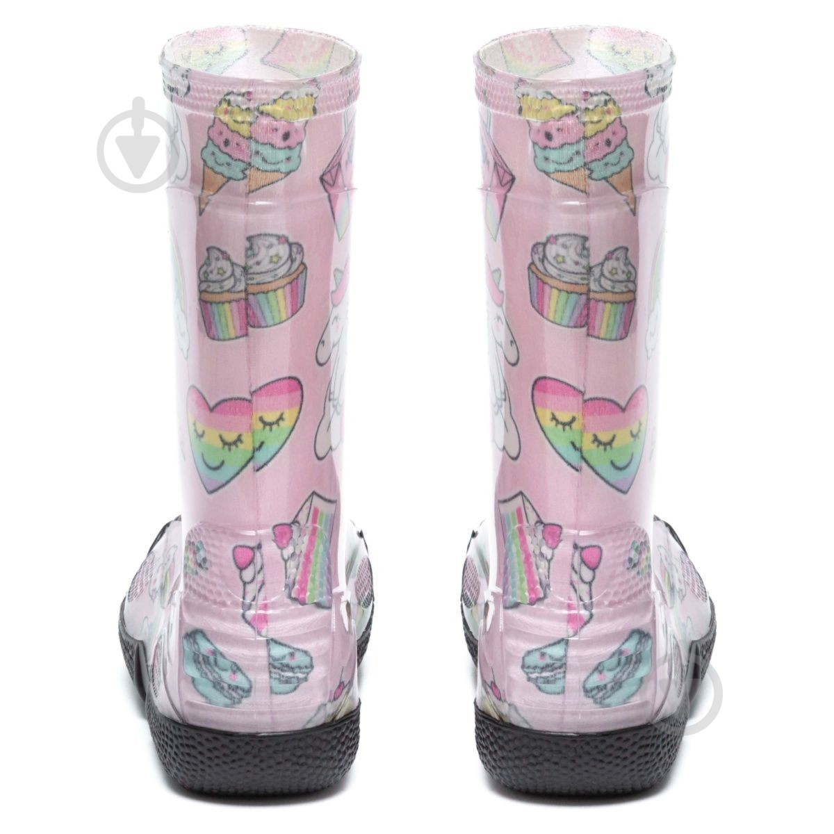 Чоботи гумові для дівчаток Oldcom Cartoon Єдинороги розмір 29-30 рожевий - фото 4 Чоботи гумові для дівчаток Oldcom Cartoon Єдинороги розмір 29-30 рожевий - фото 4