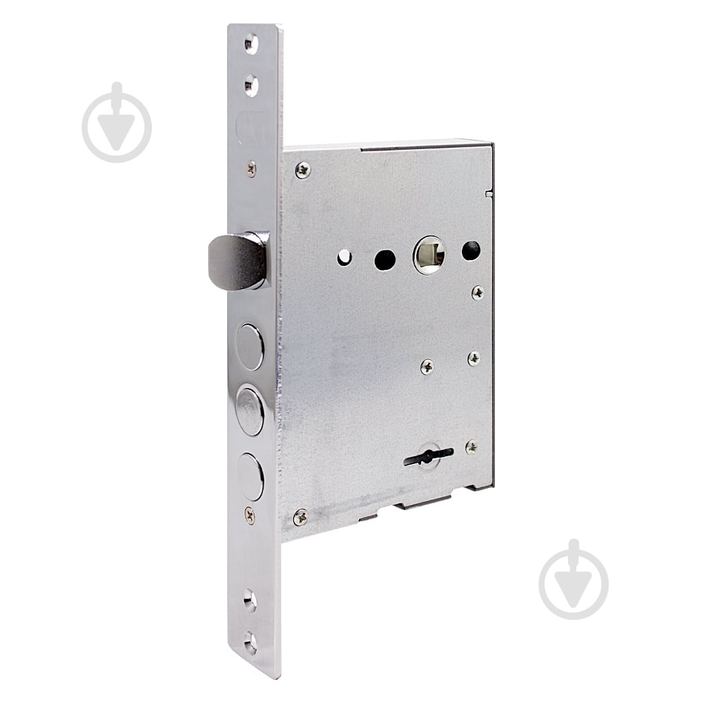 Дверной замок входной Comit Art.CТ30.11 с защелкой полированный хром - фото 1 Дверной замок входной Comit Art.CТ30.11 с защелкой полированный хром - фото 1