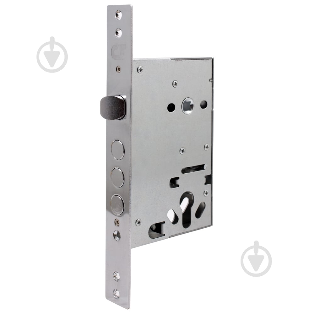 Дверной замок входной Comit Art.CТ32.11 с защелкой полированный хром - фото 1 Дверной замок входной Comit Art.CТ32.11 с защелкой полированный хром - фото 1