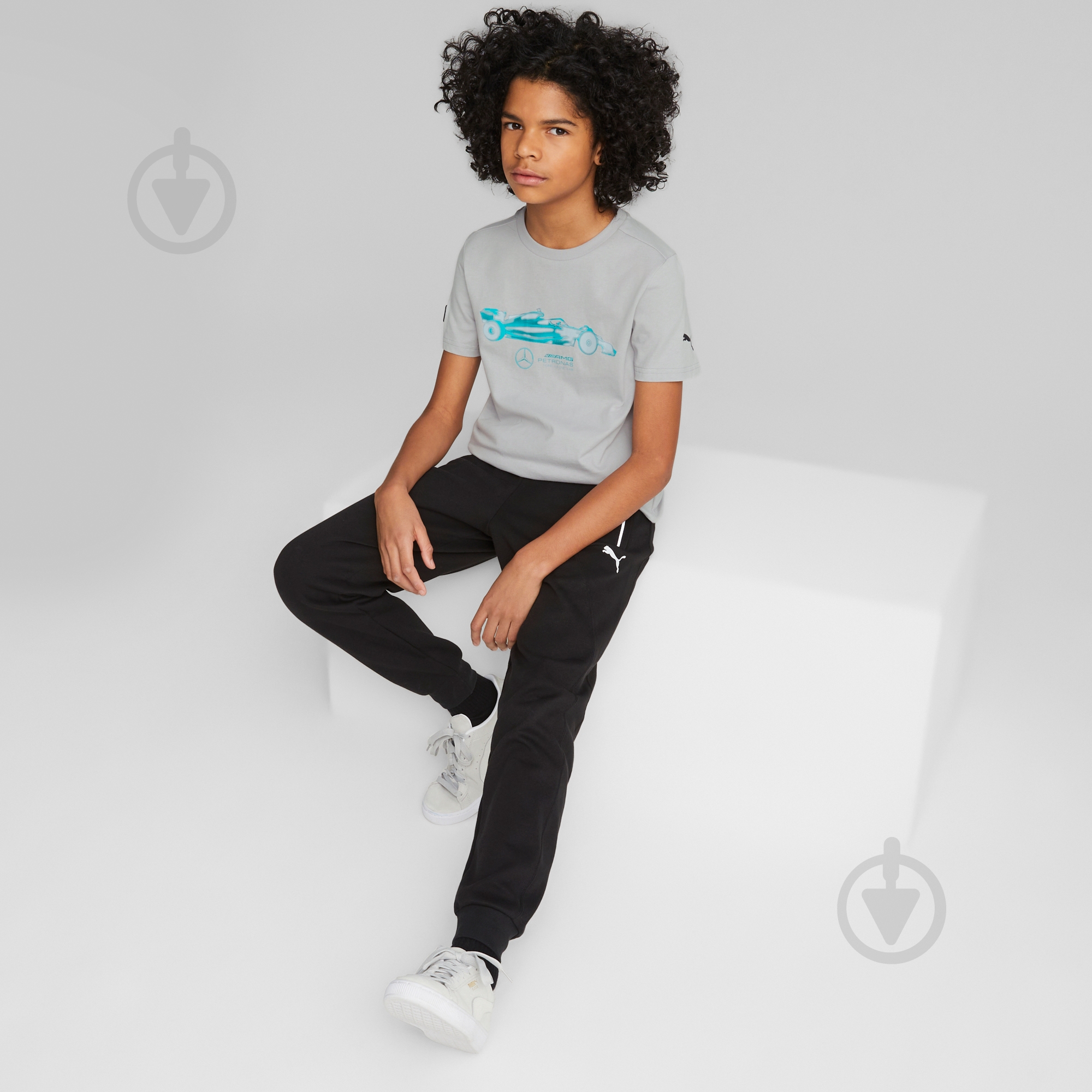 Брюки Puma 53849001 р.128 черный - фото 4