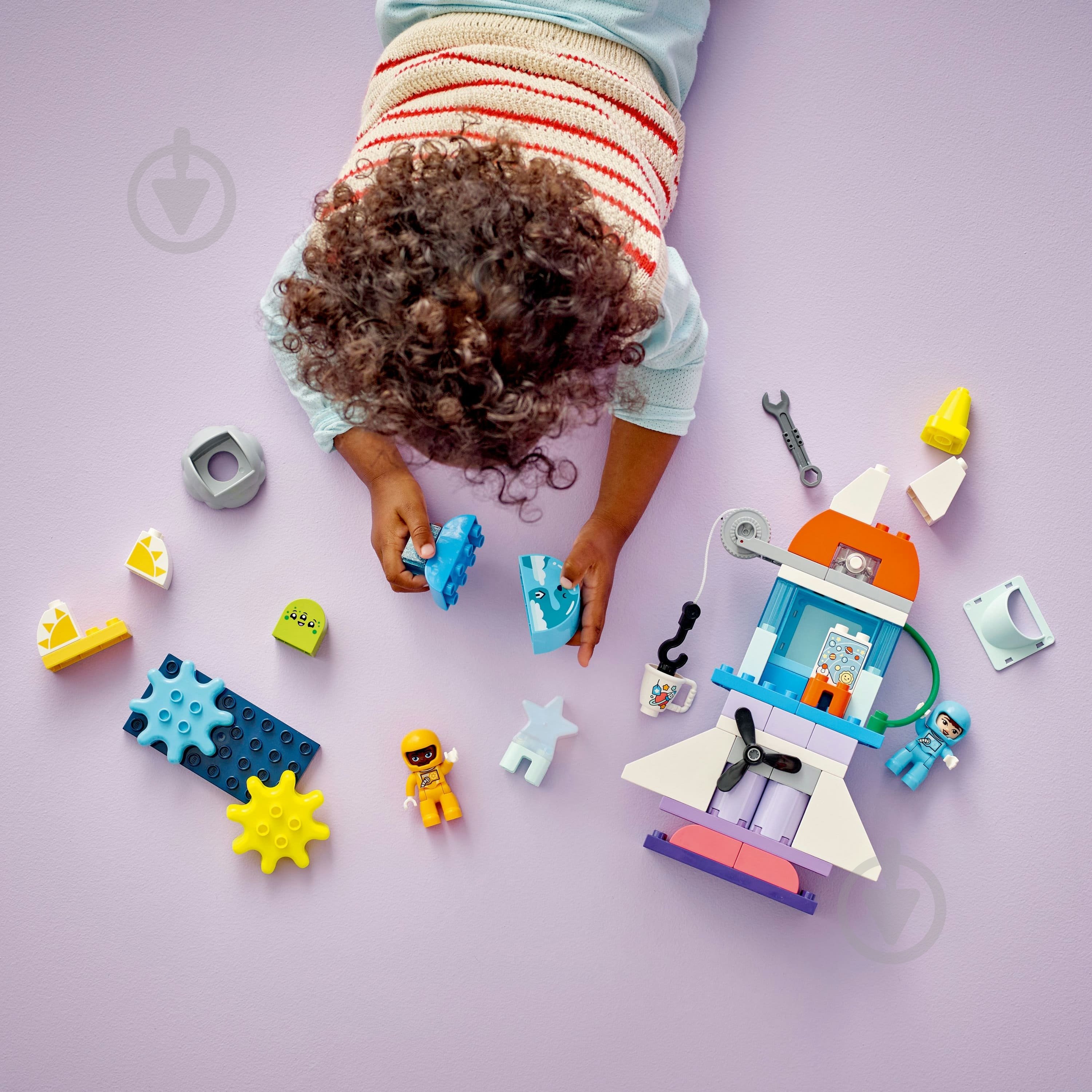 Конструктор LEGO DUPLO Приключения на космическом шаттле 3 в 1 10422 - фото 4 Конструктор LEGO DUPLO Приключения на космическом шаттле 3 в 1 10422 - фото 4