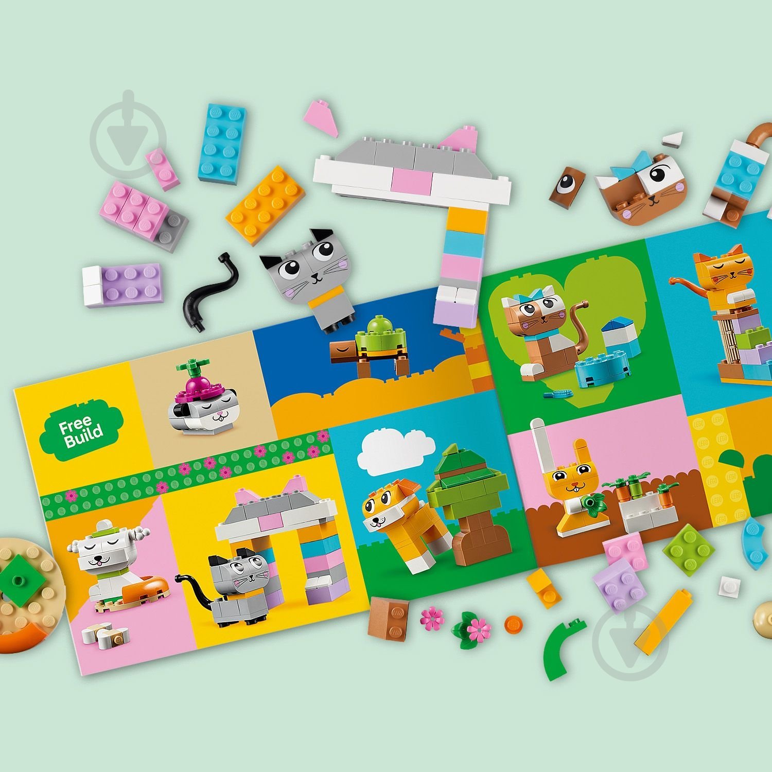 Конструктор LEGO Classic Творчі улюбленці 11034 - фото 8 Конструктор LEGO Classic Творчі улюбленці 11034 - фото 8